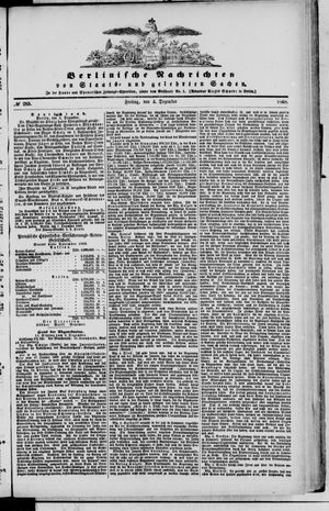 Berlinische Nachrichten von Staats- und gelehrten Sachen vom 04.12.1868