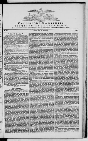 Berlinische Nachrichten von Staats- und gelehrten Sachen vom 18.12.1868