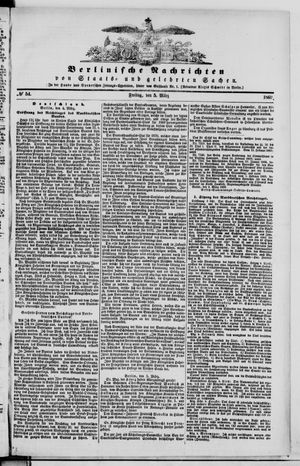 Berlinische Nachrichten von Staats- und gelehrten Sachen vom 05.03.1869