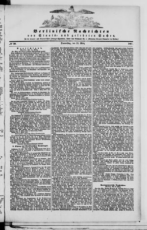 Berlinische Nachrichten von Staats- und gelehrten Sachen vom 11.03.1869