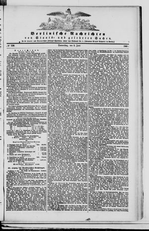 Berlinische Nachrichten von Staats- und gelehrten Sachen vom 03.06.1869