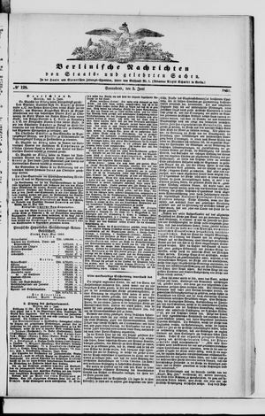 Berlinische Nachrichten von Staats- und gelehrten Sachen on Jun 5, 1869