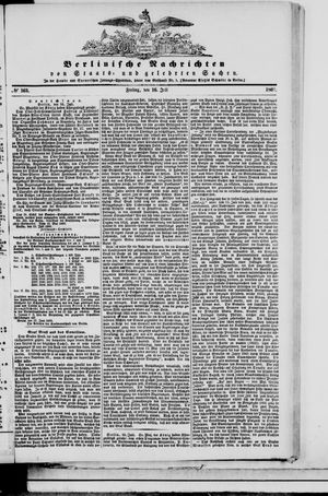 Berlinische Nachrichten von Staats- und gelehrten Sachen on Jul 16, 1869