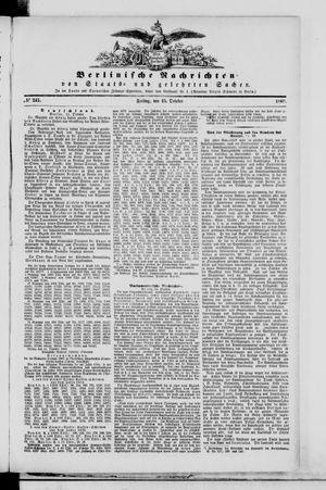 Berlinische Nachrichten von Staats- und gelehrten Sachen on Oct 15, 1869
