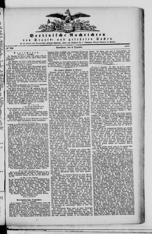 Berlinische Nachrichten von Staats- und gelehrten Sachen vom 04.12.1869