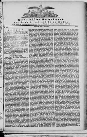 Berlinische Nachrichten von Staats- und gelehrten Sachen on Dec 8, 1869