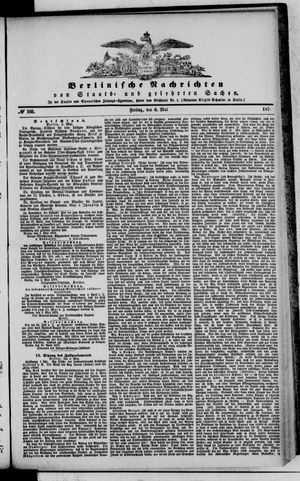 Berlinische Nachrichten von Staats- und gelehrten Sachen vom 06.05.1870