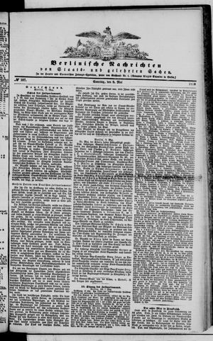 Berlinische Nachrichten von Staats- und gelehrten Sachen vom 08.05.1870