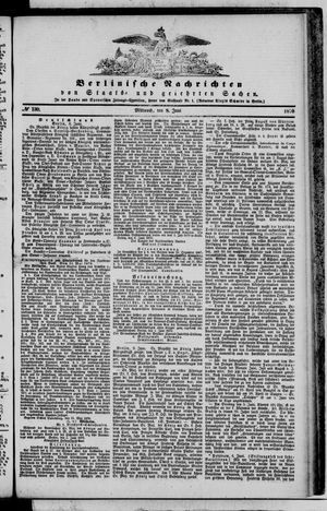 Berlinische Nachrichten von Staats- und gelehrten Sachen on Jun 8, 1870