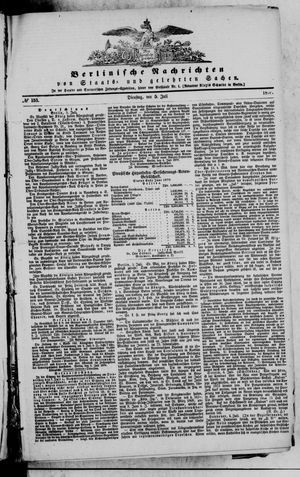 Berlinische Nachrichten von Staats- und gelehrten Sachen vom 05.07.1870