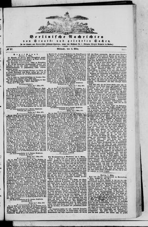 Berlinische Nachrichten von Staats- und gelehrten Sachen vom 08.03.1871
