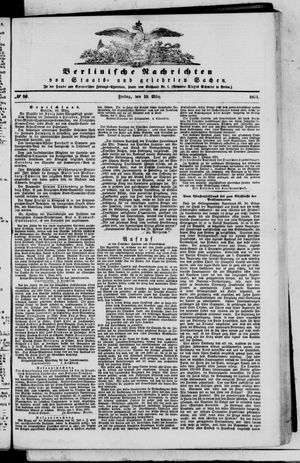 Berlinische Nachrichten von Staats- und gelehrten Sachen on Mar 10, 1871