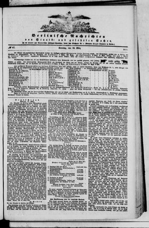 Berlinische Nachrichten von Staats- und gelehrten Sachen vom 19.03.1871