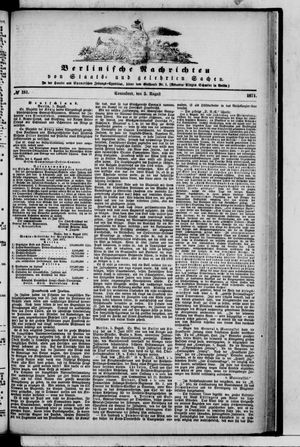 Berlinische Nachrichten von Staats- und gelehrten Sachen vom 05.08.1871