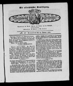 Neue Breslauer Zeitung vom 29.01.1820