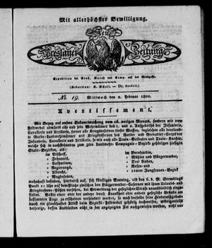 Neue Breslauer Zeitung vom 02.02.1820