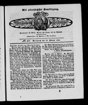 Neue Breslauer Zeitung vom 16.02.1820