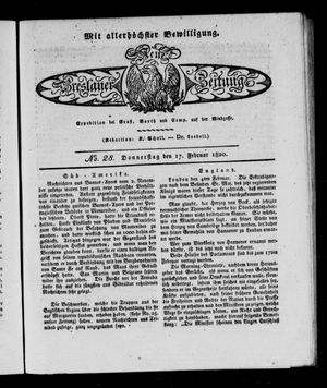 Neue Breslauer Zeitung vom 17.02.1820