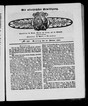 Neue Breslauer Zeitung vom 21.02.1820