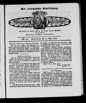 Neue Breslauer Zeitung vom 11.03.1820