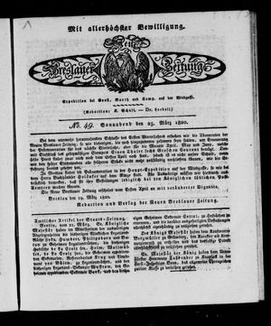 Neue Breslauer Zeitung vom 25.03.1820