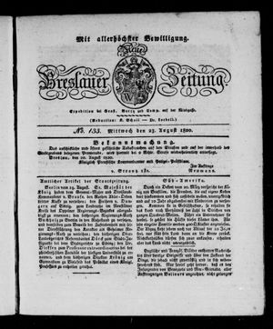 Neue Breslauer Zeitung vom 23.08.1820