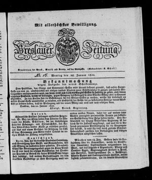 Neue Breslauer Zeitung vom 28.01.1822