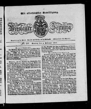 Neue Breslauer Zeitung vom 04.02.1822
