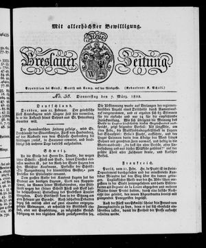 Neue Breslauer Zeitung on Mar 7, 1822