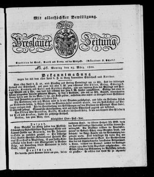 Neue Breslauer Zeitung vom 25.03.1822