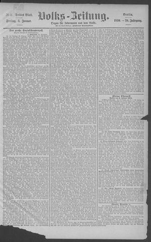 Berliner Volkszeitung vom 03.01.1890