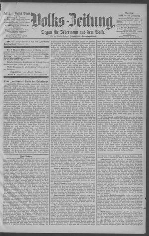 Berliner Volkszeitung on Jan 5, 1890