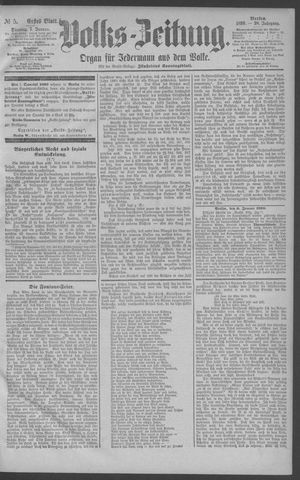 Berliner Volkszeitung on Jan 7, 1890