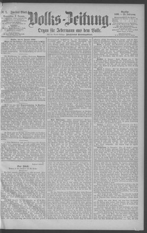 Berliner Volkszeitung vom 09.01.1890