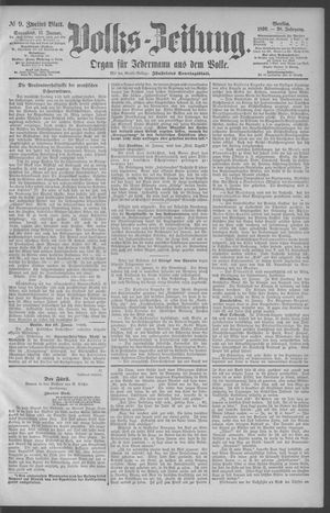 Berliner Volkszeitung vom 11.01.1890