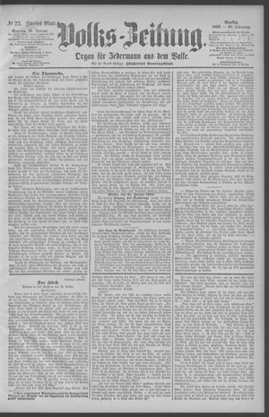 Berliner Volkszeitung vom 26.01.1890
