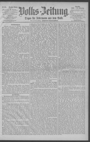 Berliner Volkszeitung on Jan 30, 1890