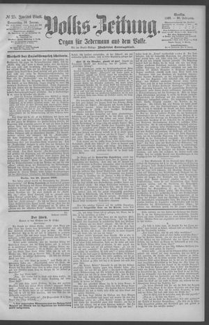 Berliner Volkszeitung on Jan 30, 1890