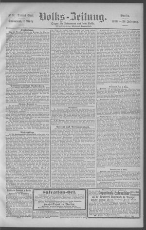 Berliner Volkszeitung on Mar 1, 1890