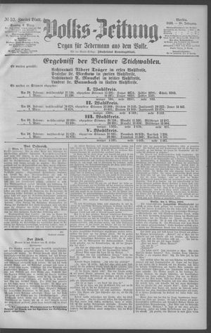 Berliner Volkszeitung vom 02.03.1890