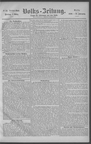 Berliner Volkszeitung vom 07.03.1890