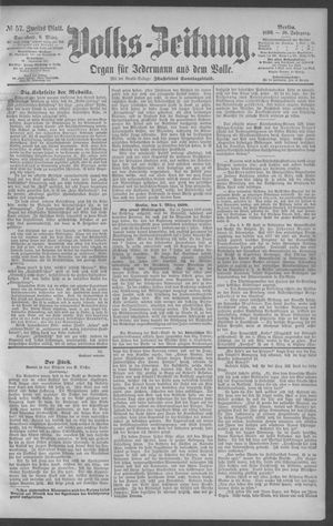 Berliner Volkszeitung vom 08.03.1890