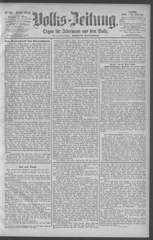 Berliner Volkszeitung vom 11.03.1890