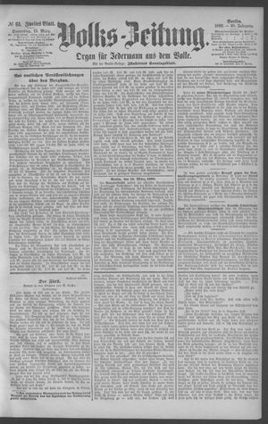 Berliner Volkszeitung on Mar 13, 1890