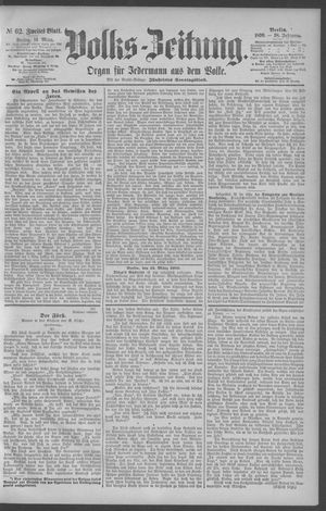 Berliner Volkszeitung on Mar 14, 1890