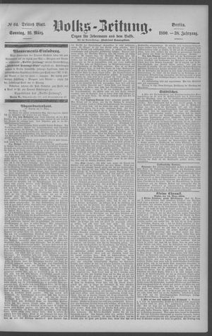 Berliner Volkszeitung on Mar 16, 1890