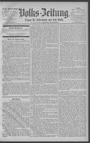 Berliner Volkszeitung vom 19.03.1890