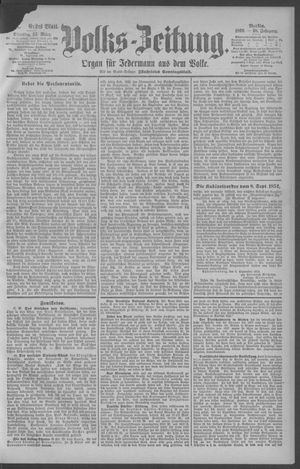 Berliner Volkszeitung on Mar 25, 1890