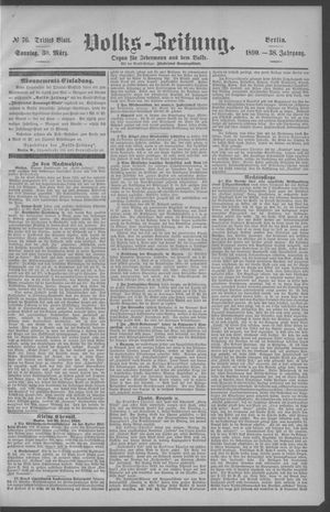 Berliner Volkszeitung vom 30.03.1890