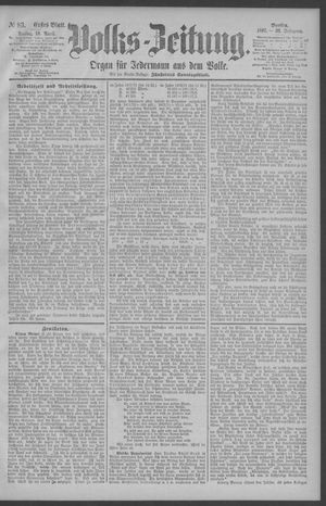 Berliner Volkszeitung vom 10.04.1891